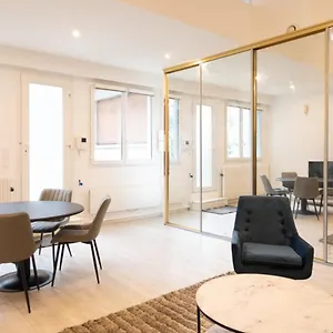  Apartamento 15th - Loft Duplex 4 Pers - Metro